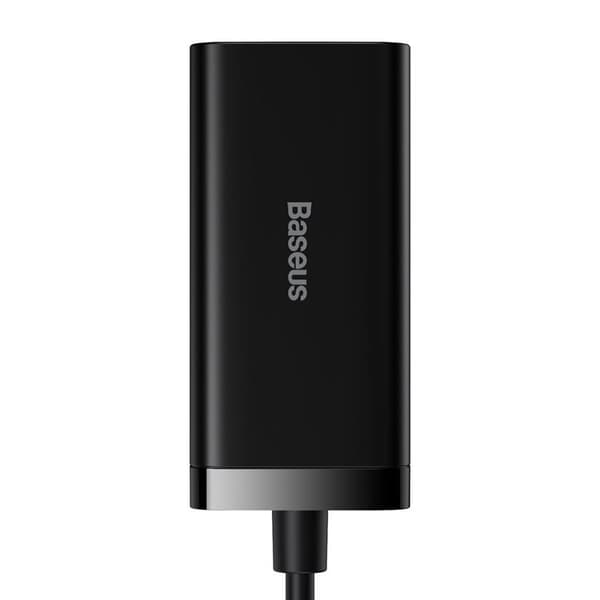 Baseus vægadapter 2x USB-C/2x USB-A GaN3 100W - Sort Black