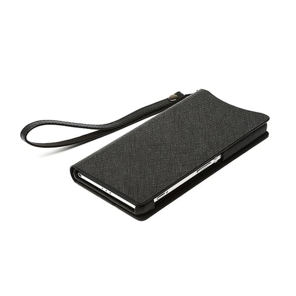 Zenus Minimal Diary Väska till Sony Xperia Z2 - Svart Black