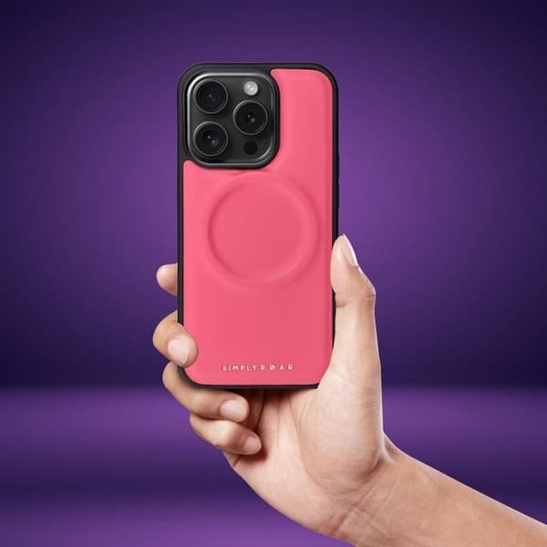 Roar Mobilskal till iPhone 14 Plus Magsafe Morning - Rosa Rosa