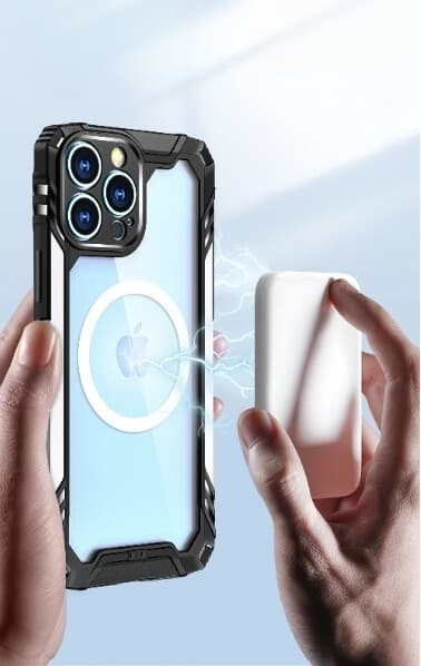 iPhone 14 Plus Skal Magsafe Tough Armor - Blå Blå