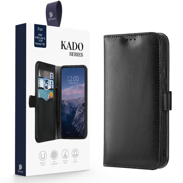 Dux Ducis Plånboksfodral Huawei P40 Lite E - Svart Black