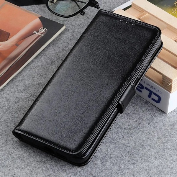 iPhone 15 Plus Plånboksfodral Resistant - Svart Svart