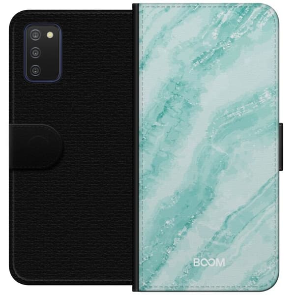 Plånboksfodral till Samsung Galaxy A03s med Mint Marble