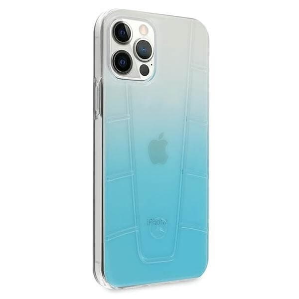 Mercedes Case skal Transparent Line iPhone 12 Pro Max skal Blå Blue