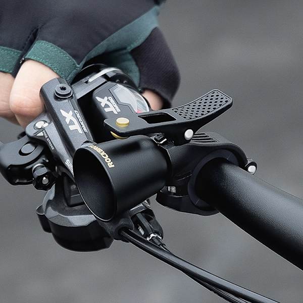 Rockbros Cykel Ring klocka - Svart Svart