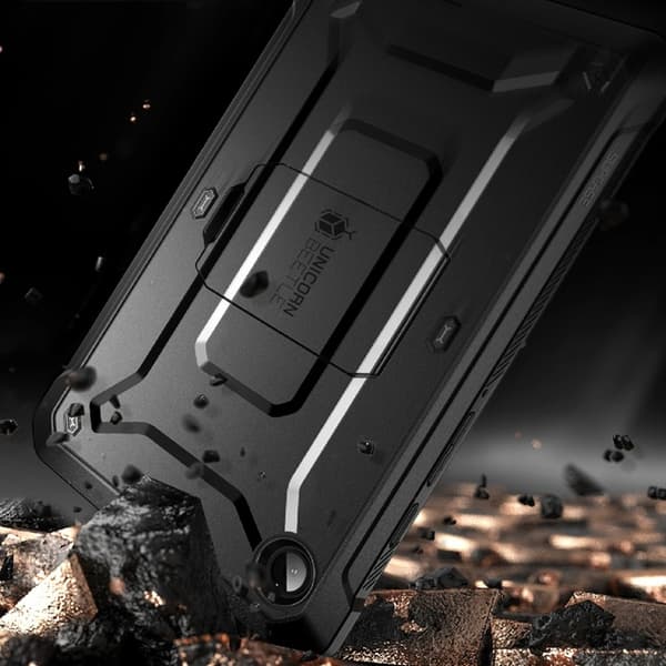 SupCase Galaxy Tab A11 (X133/X135) Cover Enhjørning Beetle Pro - Sort Svart