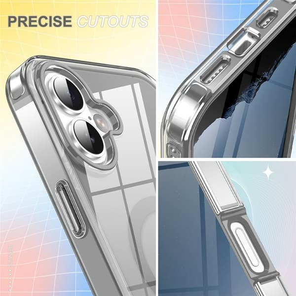 Mobilskal till iPhone 17 MagSafe med PET Skärmskydd - Grå Grå