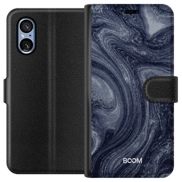 Plånboksfodral till Sony Xperia 5 V med Midnight Stone