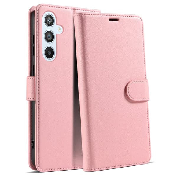 Plånboksfodral för Samsung Galaxy S26 Plus Magnetiskt RFID - Rosa