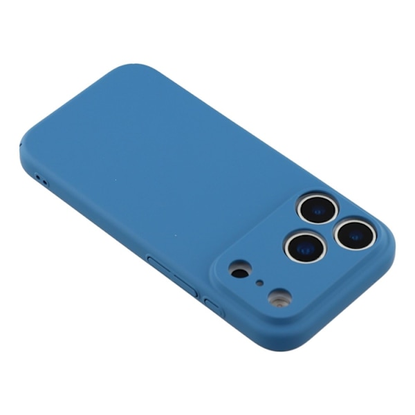 Mobilskal till iPhone 17 Pro Max Skin-Touch Rubberized - Blå Blå