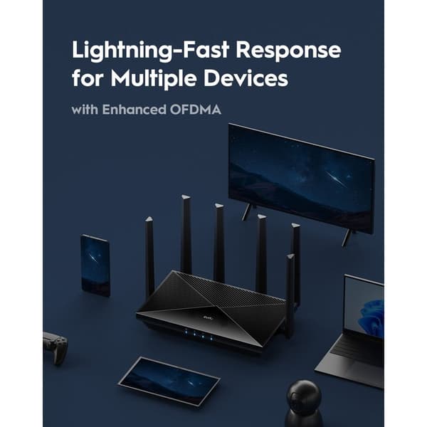 CUDY Wi-Fi Router WR6500h WF7 BE6500 2.5g