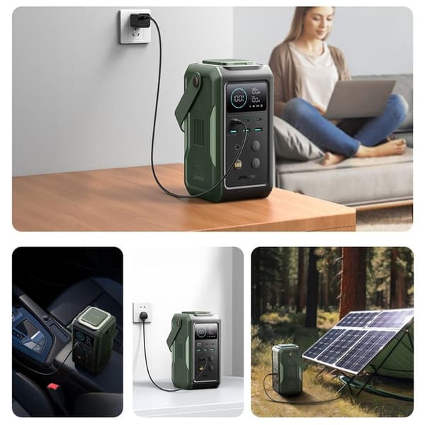 Joyroom Powerbank 75000mAh 100W 3xUSB-C 3xUSB-A - Grön Grön
