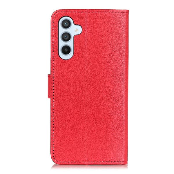 Plånboksfodral för Samsung Galaxy S26 Plus Konstläder - Röd