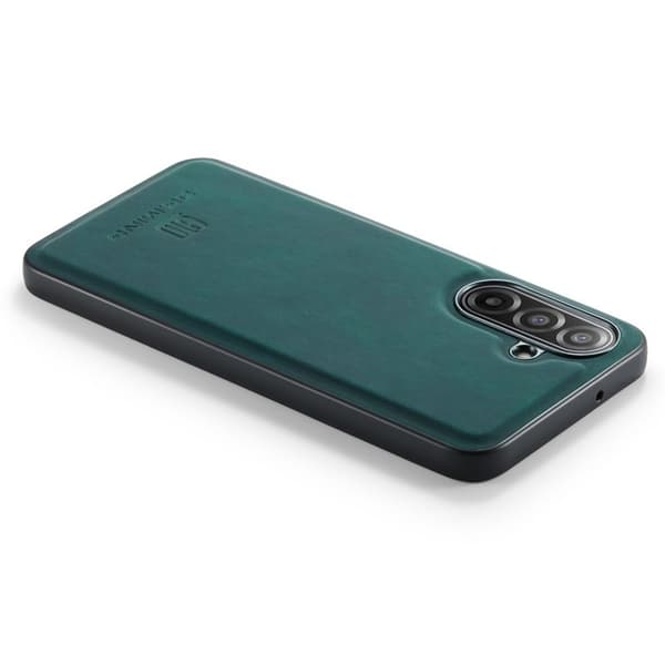 DG.MING Mobilskal till Samsung Galaxy A17 5G PU Läder Grön