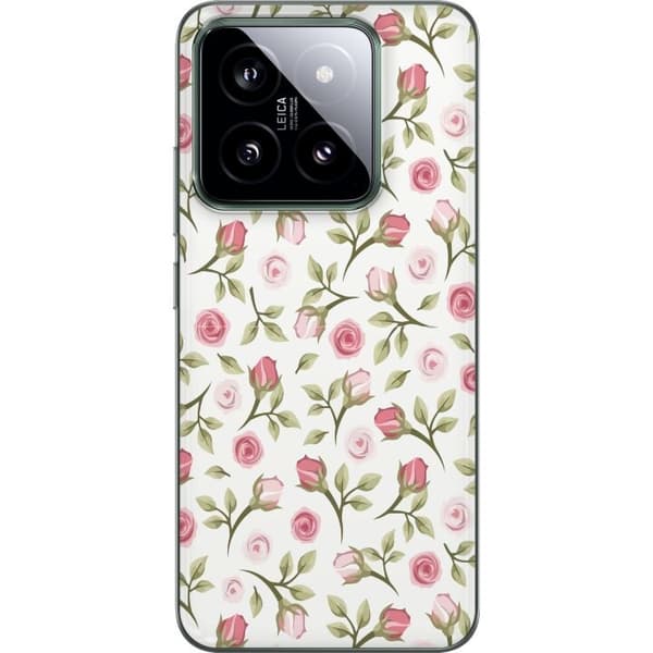 Mobilcover til Xiaomi 14 med Blomstret