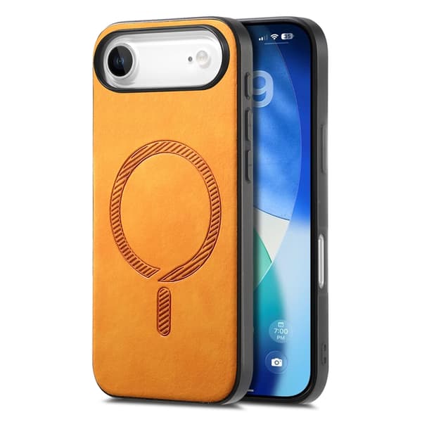 Mobilskal till iPhone Air MagSafe Skin-touch - Gul Gul