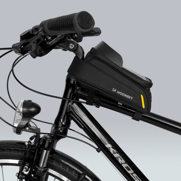 Wozinsky Frame Bike Bag -puhelinteline 1l - musta