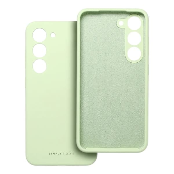Roar Telefontaske til Galaxy S25 Edge Cloud Skin - Lysegrøn Grön