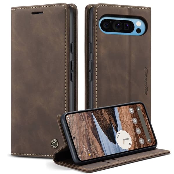CASEME 013 Plånboksfodral för Google Pixel 10 Pro XL - Kaffe