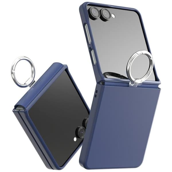 Araree Mobilskal till Galaxy Z Flip 7 Aero Flex East-Grip Ring - Navy Blå
