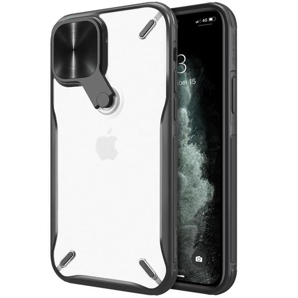 Nillkin Cyclops taittuva telinekuori iPhone 13 Pro - Musta Black