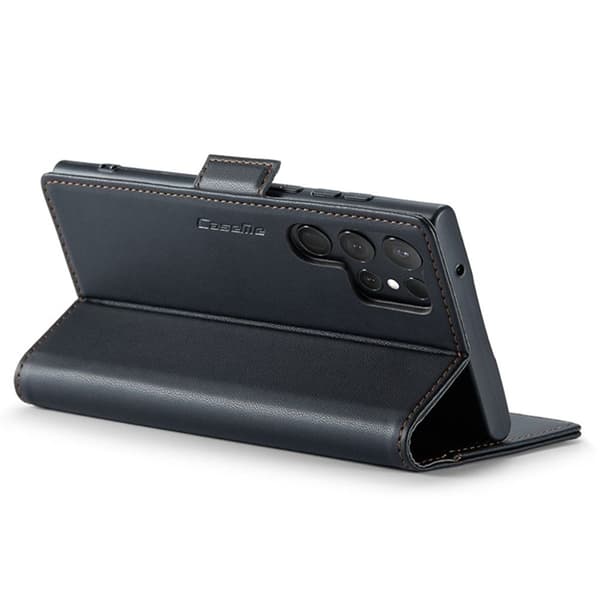 Caseme Galaxy S24 Ultra Plånboksfodral - Svart Black