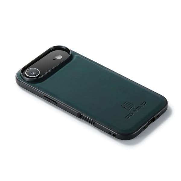 DG.MING Mobilskal till iPhone Air PU Läder Hybrid Grön
