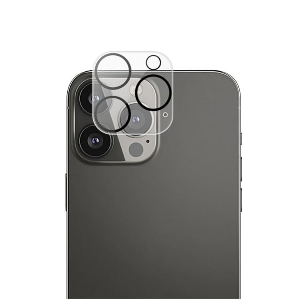Mocolo iPhone 15 Pro Kameralinsskydd i Härdat glas Silk Printing