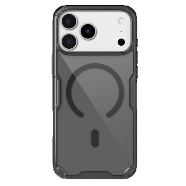 NILLKIN Nature Pro Series Mobilskal till iPhone 17 Pro MagSafe Klar Grå