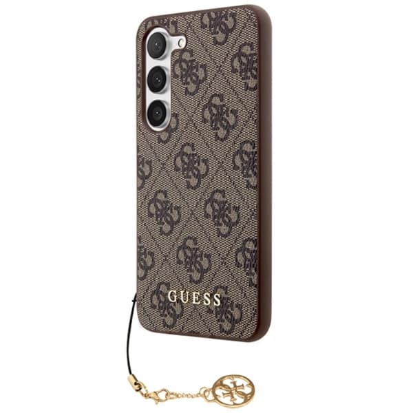 Guess Mobilskal till Galaxy A55 Charms Collection - Brun Brun
