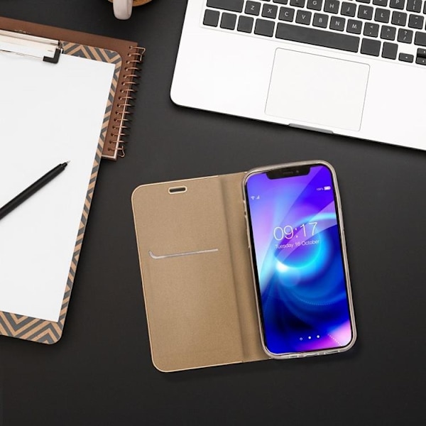 Galaxy A35 5G Plånboksfodral Luna Guld - Guld