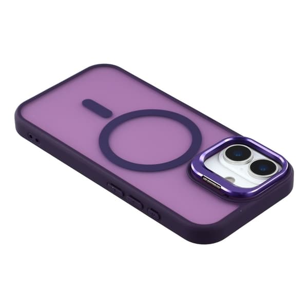 Mobilskal till iPhone 17 MagSafe Lins Kickstand - Lila Lila
