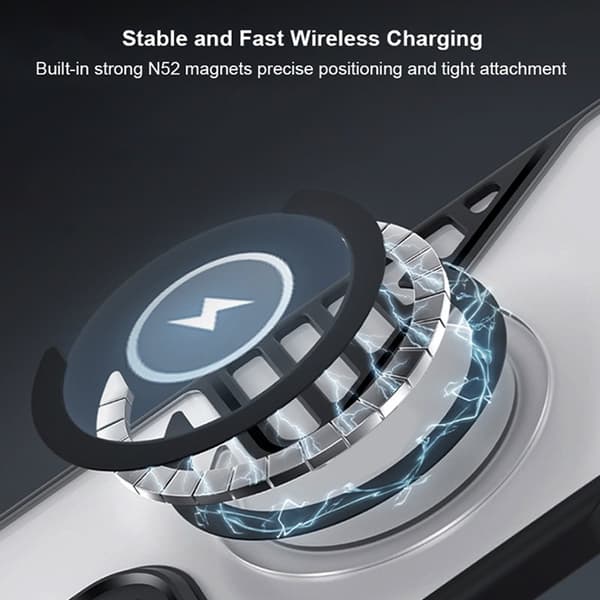 XUNDD XDD-0007 Mobilskal till iPhone 16 Plus MagSafe TPU+PC Svart