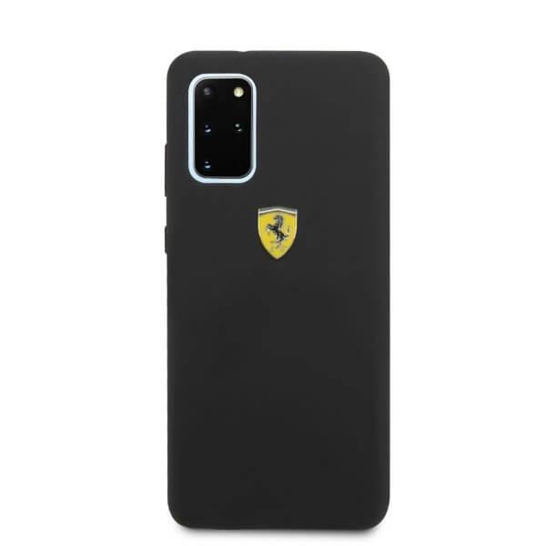 Ferrari Cover S20 Plus silikoni - musta Black