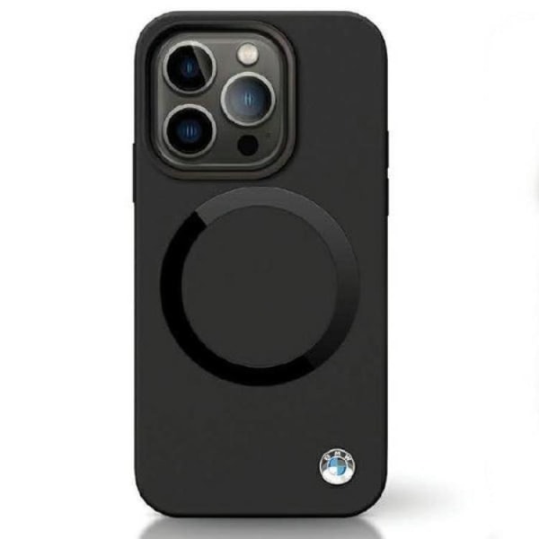 BMW iPhone 14 Pro Max mobiilisuojus Magsafe Signature -nestemäistä silikonia