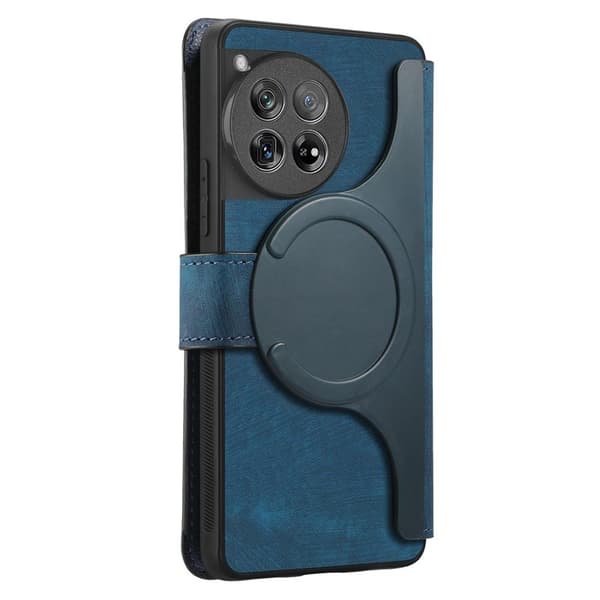 CASENEO OnePlus 12 5G Plånboksfodral Konstläder - Blå