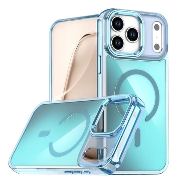 Mobilskal till iPhone 17 Pro Max MagSafe Color Changing TPU - Blå Blå