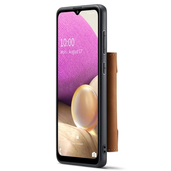 DG.MING M2 Series 2 in 1 Mobilskal för Samsung Galaxy A33 5G - Brun