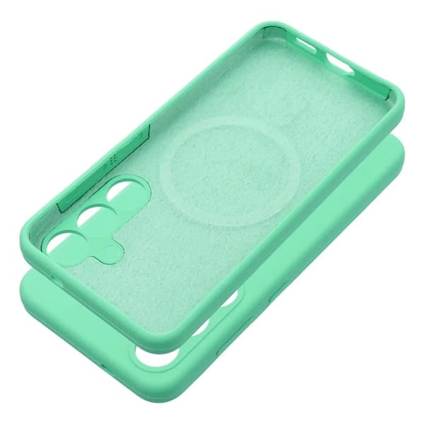 Mobilskal För Galaxy S26 Plus Magsafe Silikon - Mint Grön