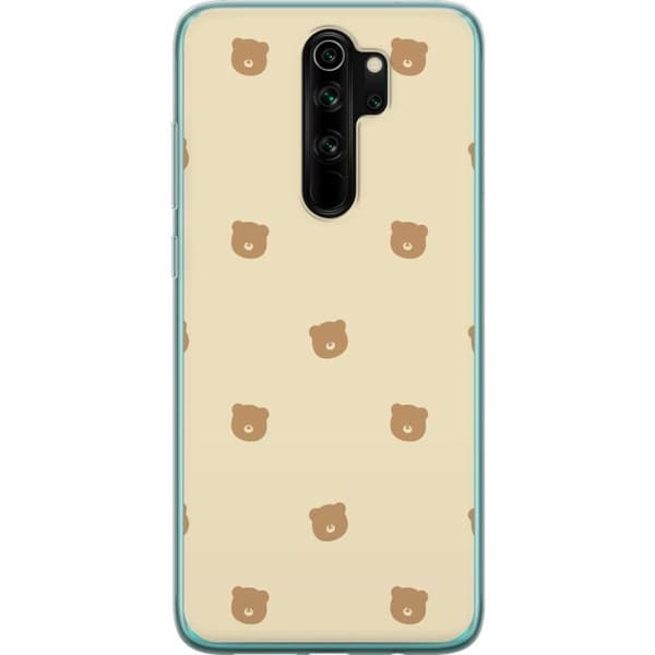 Mobilskal till Xiaomi Redmi Note 8 Pro med Björnmönster