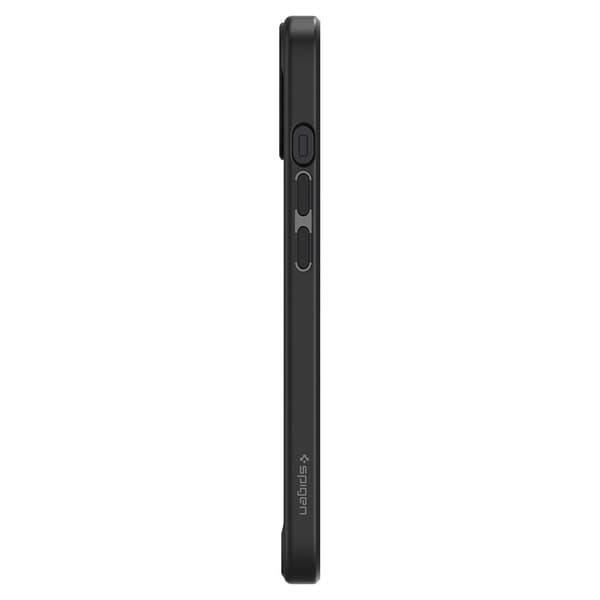 Spigen Ultra Hybrid -kuori iPhone 13 - mattamusta Black