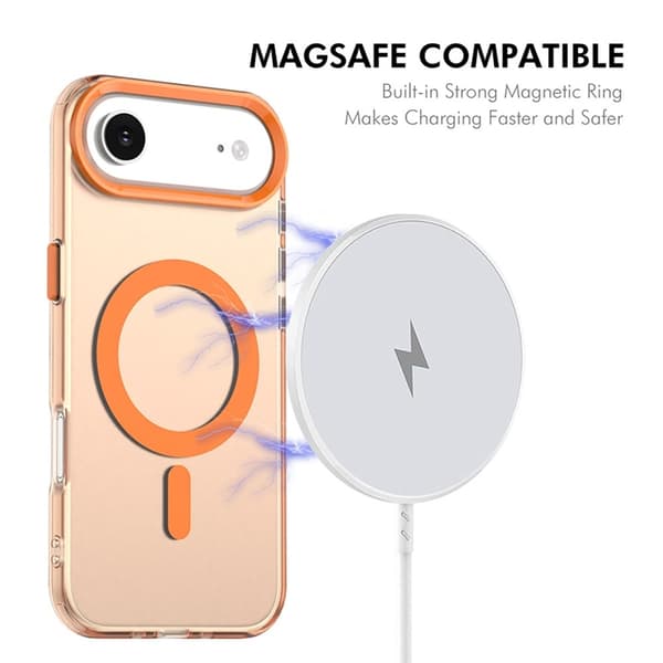 ENKAY Mobilskal till iPhone Air MagSafe med 9H Härdat Glas - Blå Blå