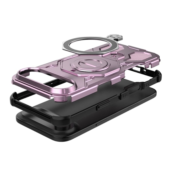 Mobilskal till iPhone Air Rotating Kickstand - Rosa Rosa