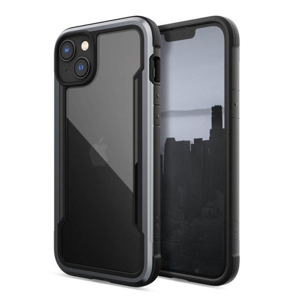 Raptic iPhone 14 Plus Cover Megsafe Shield Armored - Sort