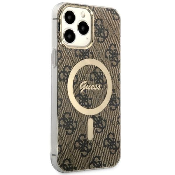 Guess Mobilskal till iPhone 13 Pro Max MagSafe - Brun Brun
