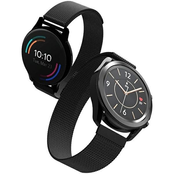 Mercury Apple Watch 4/5/6/7/SE (38/40/41mm) Armbånd Mesh - Sort