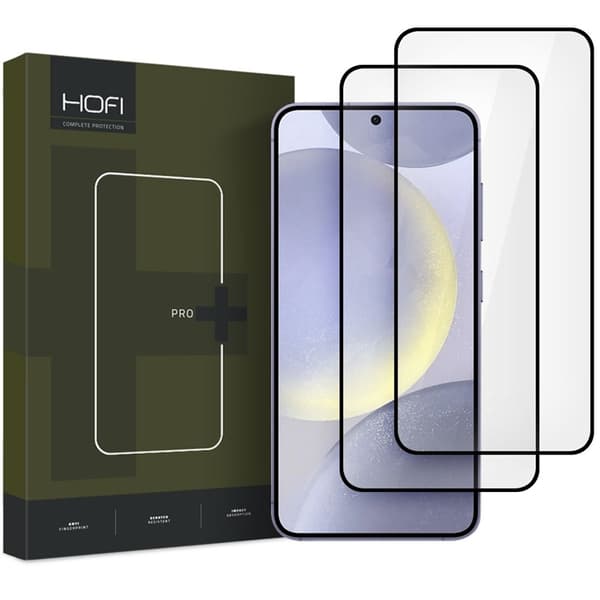 Hofi [2-Pack] Galaxy S25 Ultra Härdat glas Skärmskydd Transparent