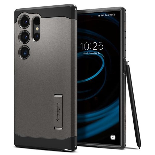 Spigen Galaxy S24 Ultra Mobilskal Tough Armor - Gunmetal