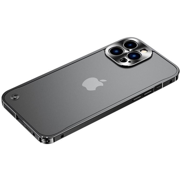 iPhone 13 Pro Skal Metall Slim - Svart
