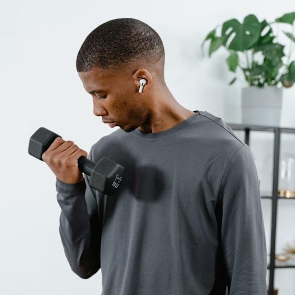 Tech-Protect TWS In-Ear Hörlurar Trådlös Ultraboost Core - Vit